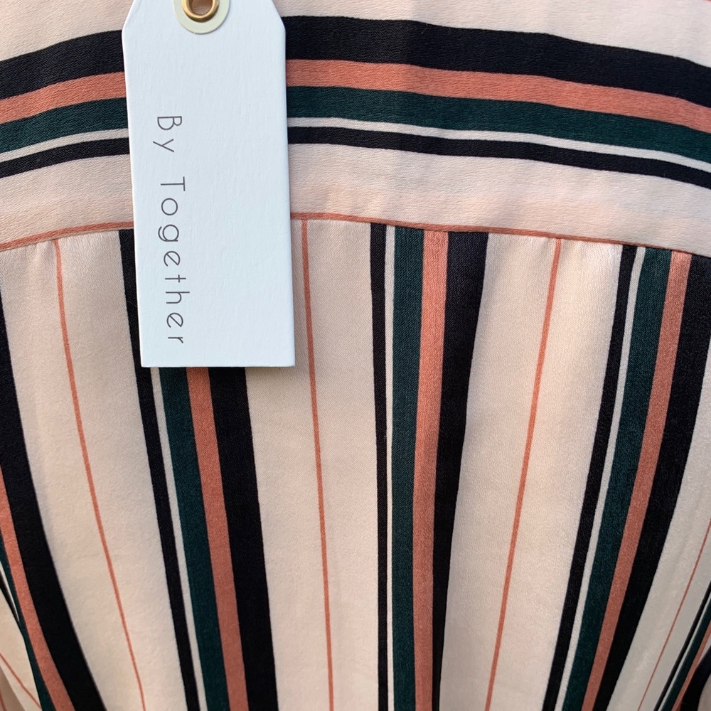 NWT Multicolored Striped Dress - Picture 5 of 8